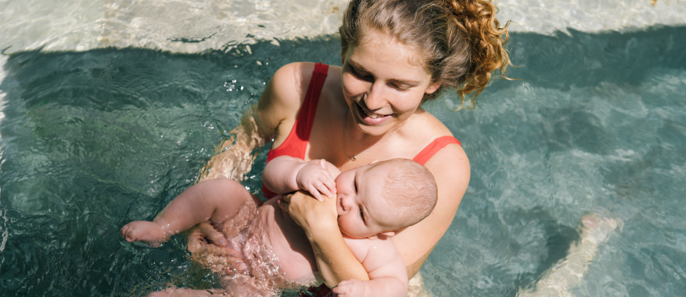 Nauka pływania dla niemowląt